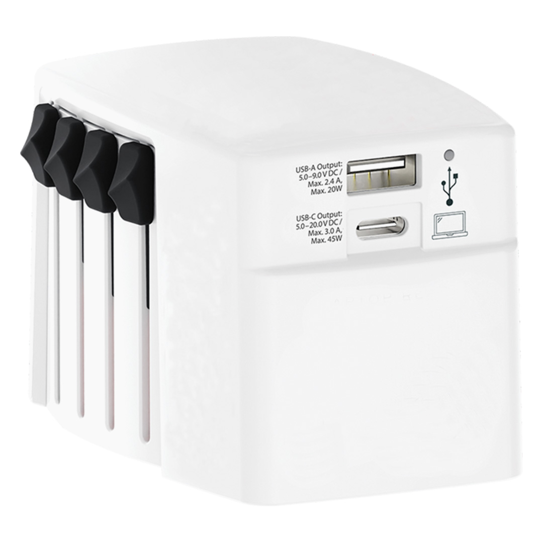 WORLD USB CHARGER AC 45PD